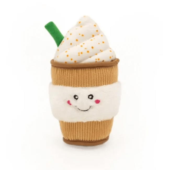 ZippyPaws kubek kawy pluszowe Puppaccino