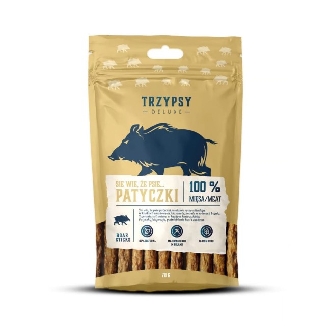 TRZYPSY DELUXE Sie Wie patyczki z dzika 70g
